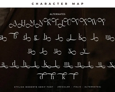 Megdira Stylish Modern Serif Font