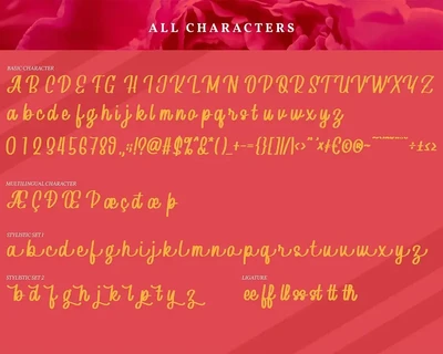 Arlyna | Handwritten Script Font