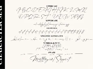 Patricia Signature Font