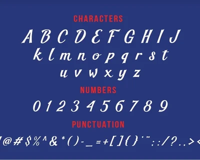 Blankeny font