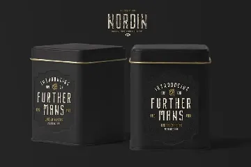 Nordin Vintage Font Family