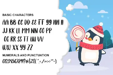 Hello Penguin - Display Font