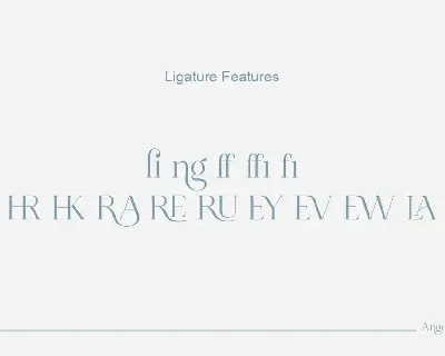 Angelle Serif Font