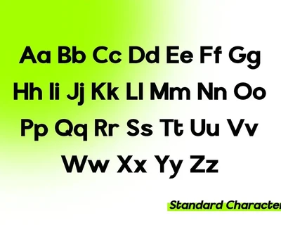 Thinking - Advertisement Font