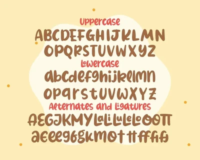 Homie Lullaby - Thick And Cute Font