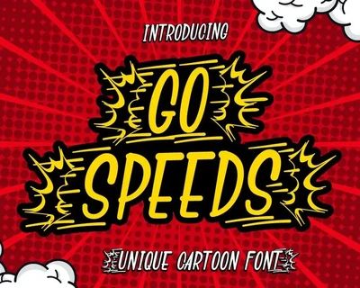 Comic Speeds - Cartoon Display Font