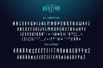 Houston Sports Font Family