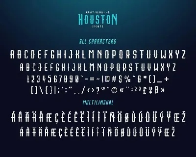 Houston Sports Font Family