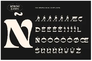 Nerumi Basto font