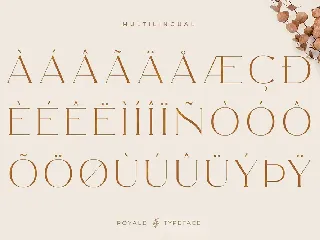 Royale Luxurious Typeface font