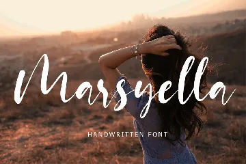 Marsyella Handwritten Font