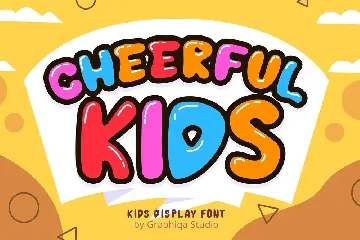 Cheerful Kids Display Font