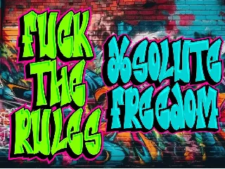 Metro Graffi - Layered Graffiti Font