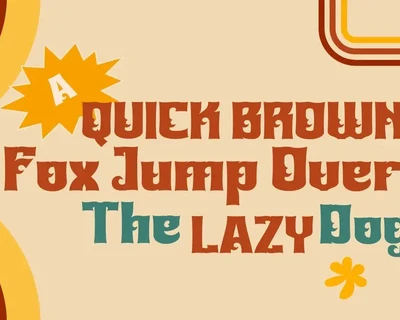 BHEKOF | Groovy Retro Font