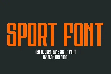 Sporunner font