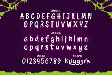 Broomstick - Scary Horror Font