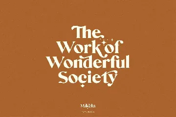 Mikela Bold - Gorgeous Typefaces font