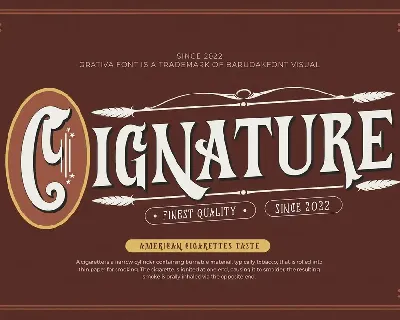 Grativa - Serif Decorative Displat Font