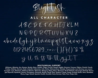 Brightish - Beauty Handwritten Font