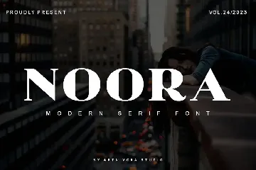 Noora - Serif Font