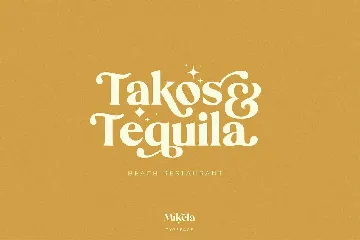 Mikela Regular - Gorgeous Typefaces font