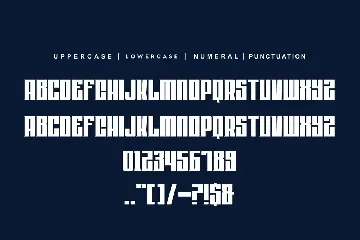 Darkines font