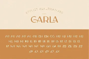 Carla Sans - Elegant Typeface font