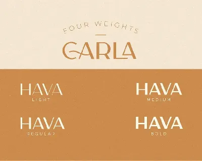 Carla Sans - Elegant Typeface font