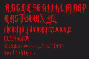 Slayer Creeper font