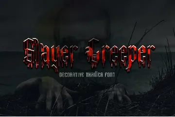 Slayer Creeper font