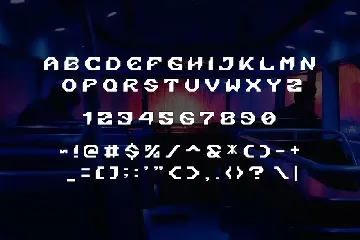 Aeroxis Futuristic Font