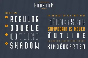 Houston Font Family