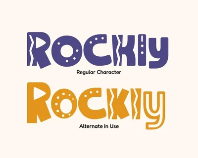 Kids Pony - Playful Typography font