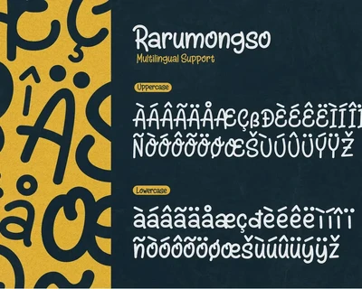 Rarumongso font