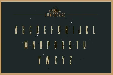 Las Valles Textured Condensed Typeface 4 Fonts