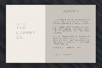 Coldiac - Luxury Serif Font