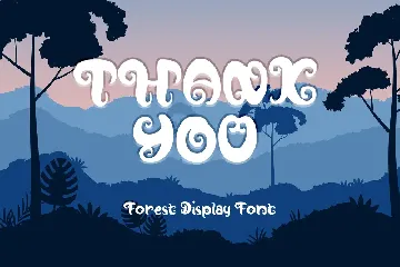 Hutan-Island Forest Display Font