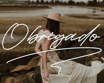 Brighton Monoline Signature Font