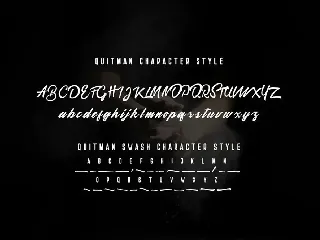 Quitman Script font