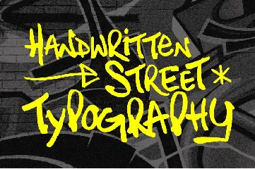 Permanent Park - 90s Graffiti HipHop Inspired Font