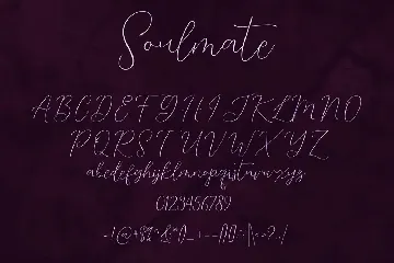 Soulmate Script Font