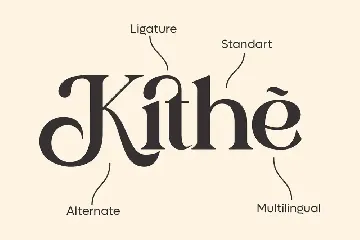 Jitter - Modern Serif font