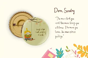 Dear Sunday Kid Font