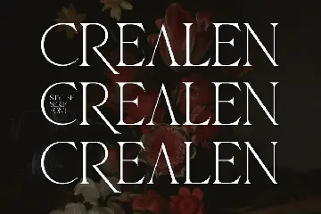 Crealen Stylish Serif Font