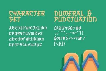 Keemono: Authentic Japanese Display Font