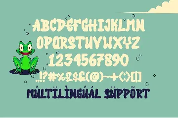 Funny Frog - Funny Display Font