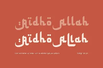 Arabic Font - Solligh