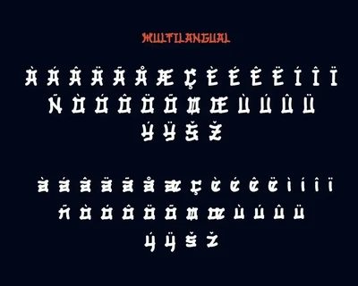 Bomadha - Japanese style font