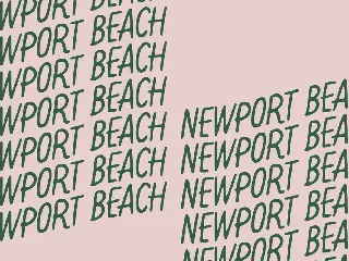 Beach Break font