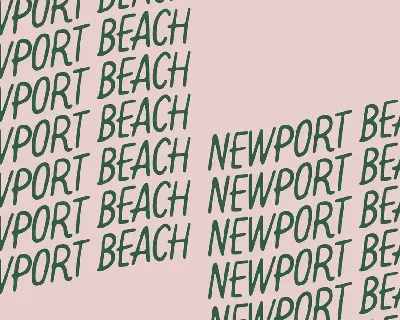 Beach Break font